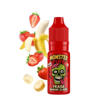 E-Liquid Monster Puff 10ml Gefrorene Erdbeere-Banane