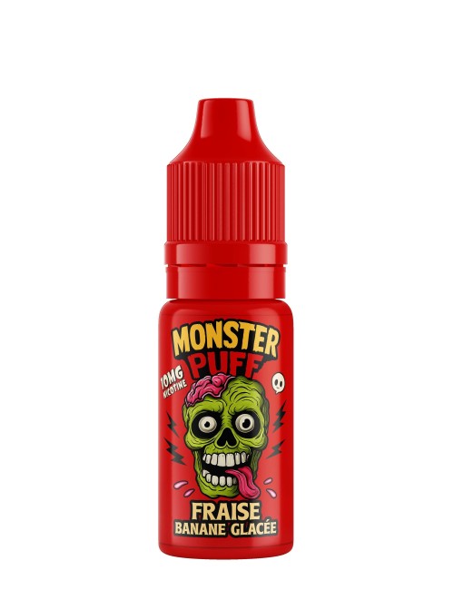 E-Liquid Monster Puff 10ml Gefrorene Erdbeere-Banane