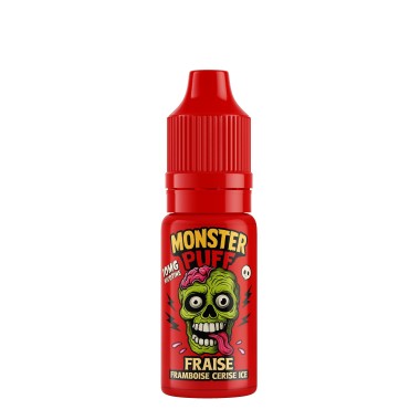 E-Liquid Monster Puff 10ml Erdbeere Himbeere Kirsche Ice