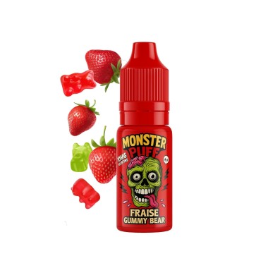 E-Liquid Monster Puff 10ml Erdbeere Gummibärchen