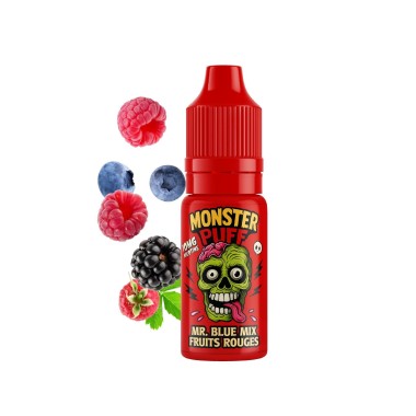 E-Liquid Monster Puff 10ml Mr Blue Rote Früchte Mischung