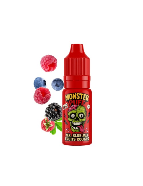 E-Liquid Monster Puff 10ml Mr Blue Rote Früchte Mischung