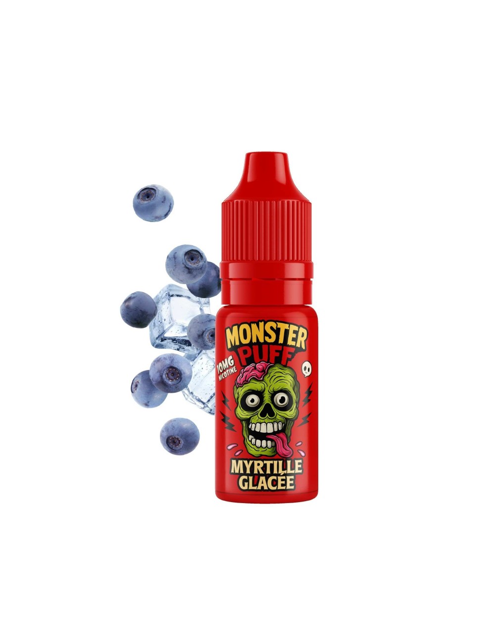 E-Liquid Monster Puff 10ml Gefrorene Heidelbeere