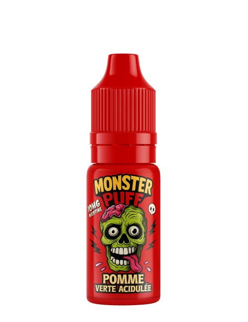 E-Liquid Monster Puff 10ml Saurer Grüner Apfel