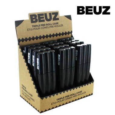 Set mit 12 Etuis für 3 vorgerollte BEUZ-Cones