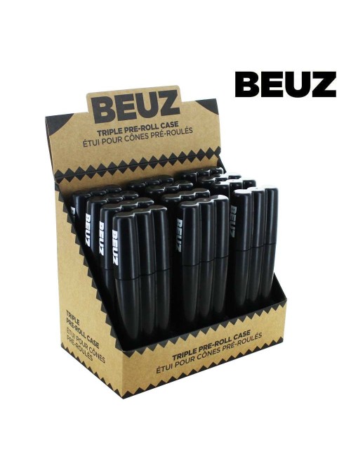 Set mit 12 Etuis für 3 vorgerollte BEUZ-Cones