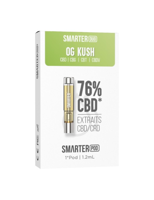 Pod CBD OG Kush Smarter Duo 76% CRD