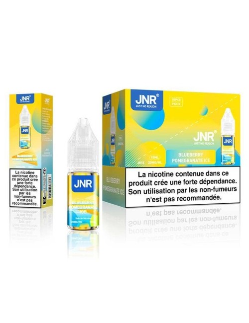 E-Liquid Blaubeere-Granatapfel-Eis 10ml JNR Falcon-X Plus - Nikotinsalz 20mg