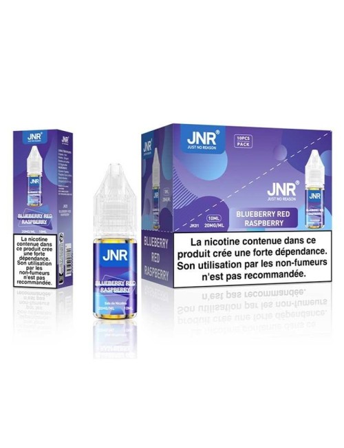 E-Liquid Blaubeere Rote Himbeere 10ml JNR Falcon-X Plus - Nikotinsalz 20mg