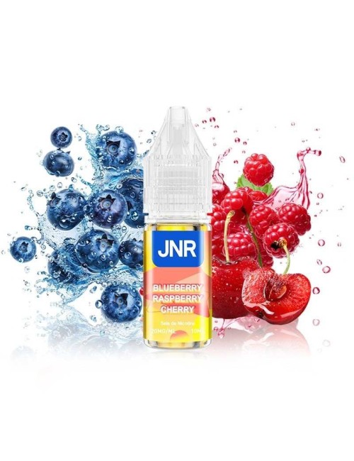 E-Liquid JNR Blaubeere Himbeere Kirsche 10ml - Nikotinsalze 20mg