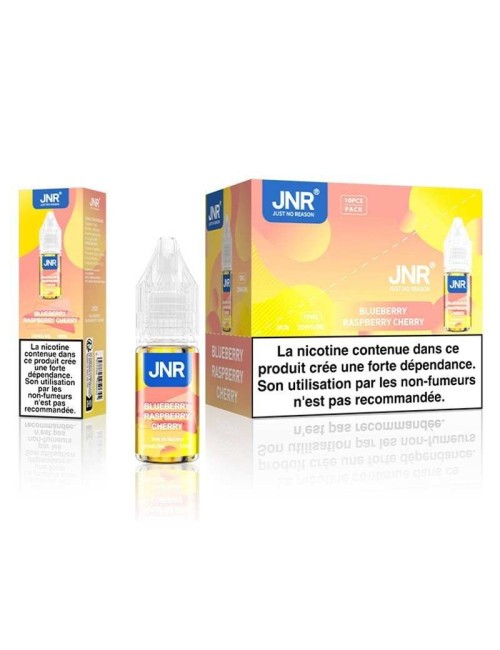 E-Liquid JNR Blaubeere Himbeere Kirsche 10ml - Nikotinsalze 20mg