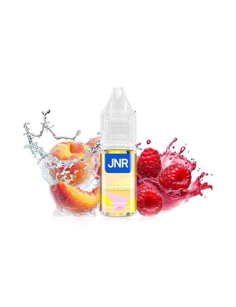 E-Liquid Pfirsich-Beere 10ml JNR Falcon-X Plus - Nikotinsalze 20mg
