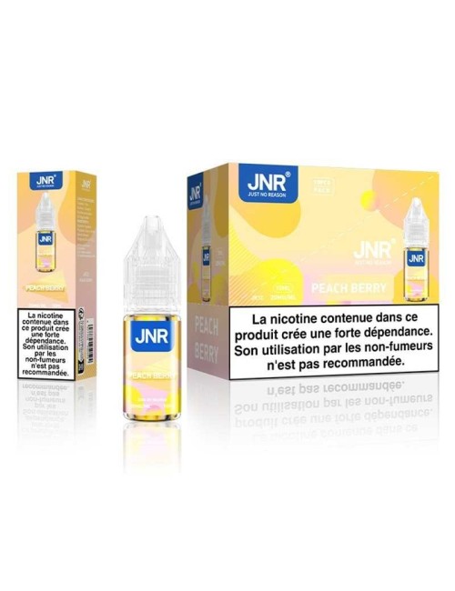 E-Liquid Pfirsich-Beere 10ml JNR Falcon-X Plus - Nikotinsalze 20mg