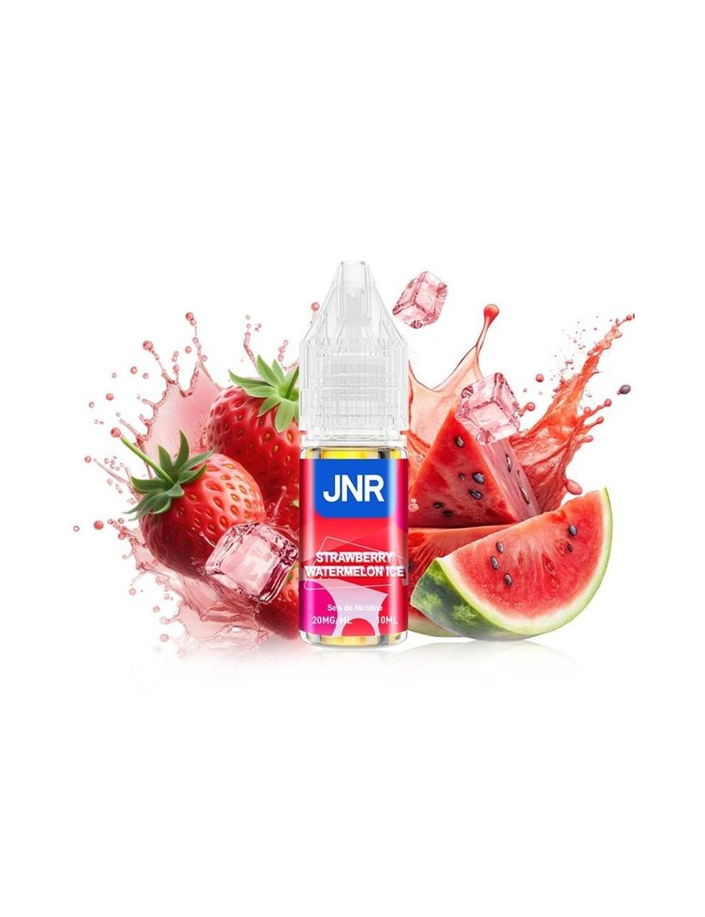 E-Liquid Erdbeere Wassermelone Eis 10ml JNR Falcon-X Plus - Nikotinsalze 20mg