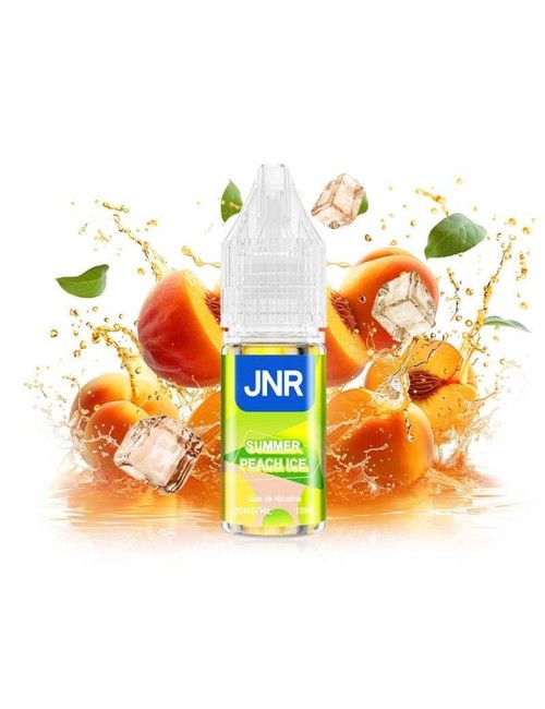 E-Liquid Sommer-Pfirsich-Eis 10ml JNR - Eisiger Pfirsich Nikotinsalze 20mg