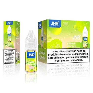 E-Liquid Sommer-Pfirsich-Eis 10ml JNR - Eisiger Pfirsich Nikotinsalze 20mg