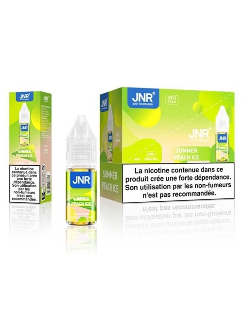 E-Liquid Sommer-Pfirsich-Eis 10ml JNR - Eisiger Pfirsich Nikotinsalze 20mg