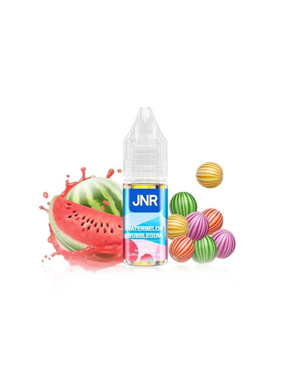 E-Liquid Wassermelone Kaugummi 10ml JNR Falcon-X Plus - Nikotinsalze 20mg