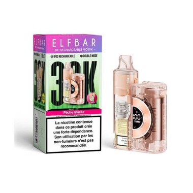 Puff NIO30K Eisiger Pfirsich - Elfbar