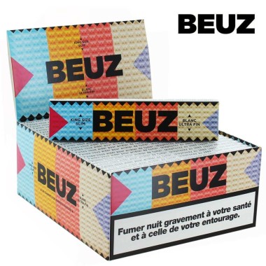 Schachtel mit 50 Beuz King Size Slim Blättchen