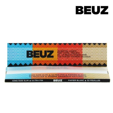 Schachtel mit 50 Beuz King Size Slim Blättchen