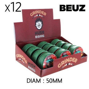 Schachtel mit 12 ökologischen Hanf-Grinder Dj Beuz