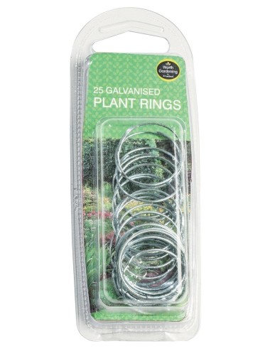 Galvanisierte Pflanzenringe Set von 25