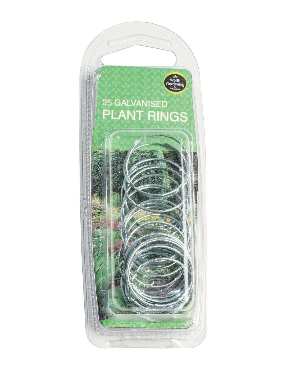 Galvanisierte Pflanzenringe Set von 25