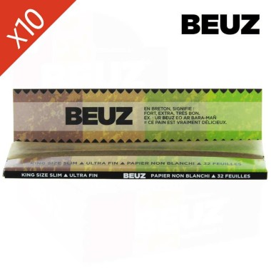 10er-Pack BEUZ Brown Slim Blättchen