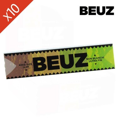 10er-Pack BEUZ Brown Slim Blättchen