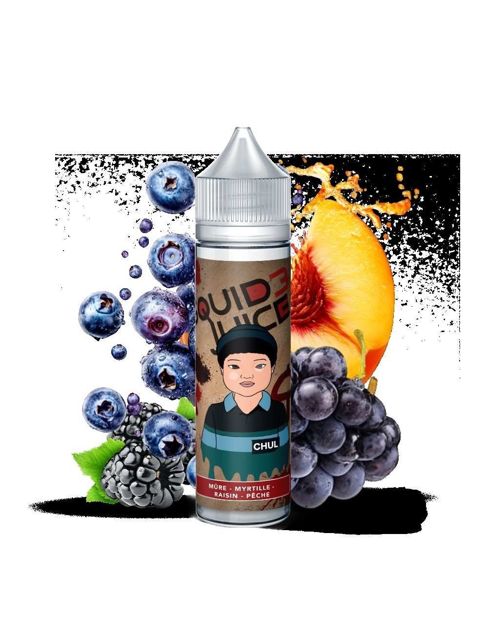 Chul 50ml - Squid Juice 3 - Premium Frucht E-Liquid