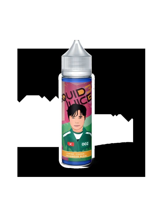 002 Squid Juice 3 - E-Liquid Kirsche-Schwarze Johannisbeere-Blaue Himbeere 50ml