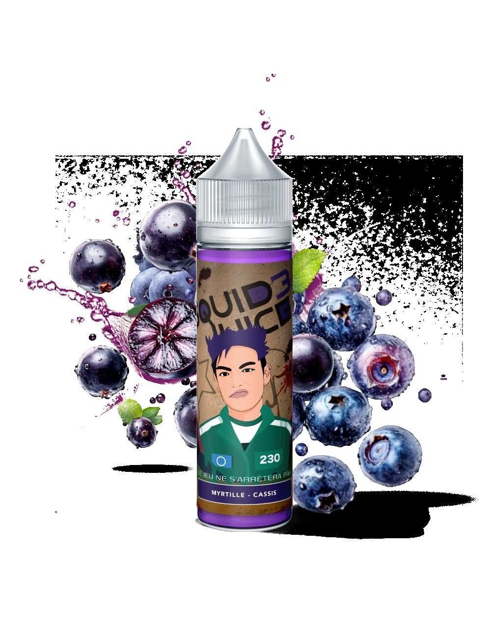 E-Liquid 230 Squid Juice 3 - Blaubeere Schwarze Johannisbeere 50ml