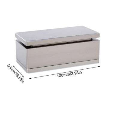 Rechteckige Aluminium-Vorpressform 10x5 cm