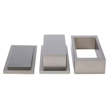 Rechteckige Aluminium-Vorpressform 10x5 cm