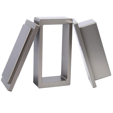 Rechteckige Aluminium-Vorpressform 10x5 cm