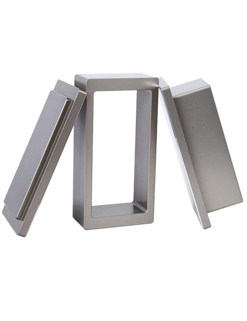 Rechteckige Aluminium-Vorpressform 10x5 cm