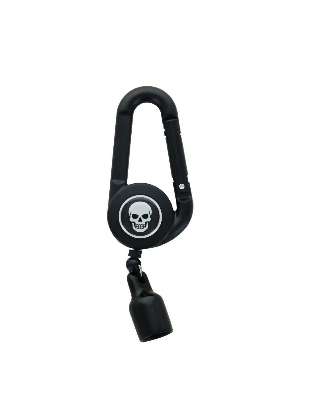 Clipper-Feuerzeughalter Totenkopf