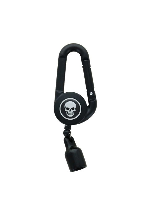 Clipper-Feuerzeughalter Totenkopf