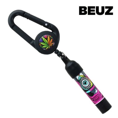 Clipper-Feuerzeughalter Farbiges Blatt Regenbogen