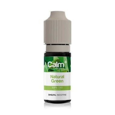 E-Liquid CBD Natural Green 10ml Calm+ FUU - Hanf Erdbeere Marshmallow