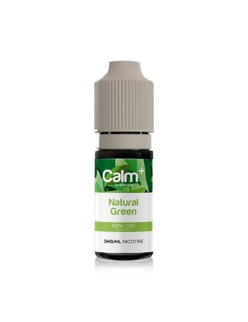 E-Liquid CBD Natural Green 10ml Calm+ FUU - Hanf Erdbeere Marshmallow