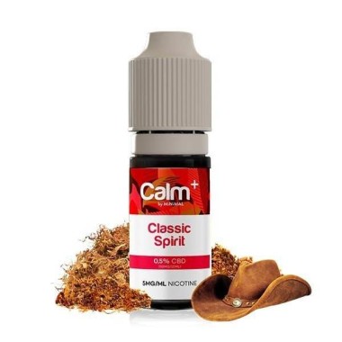 Classic Spirit 10ml Calm+ von Minimal - CBD-E-Liquid Nikotin FUU
