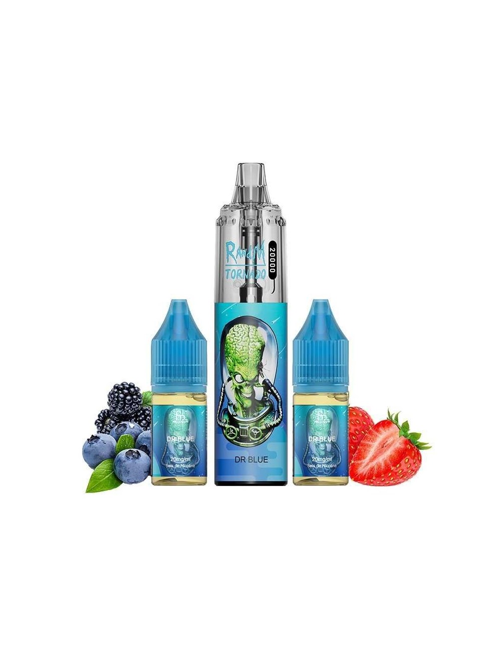 Puff Tornado RandM 20K Dr Blue 850mAh - Rauch