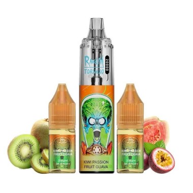 Puff Tornado RandM 20K Kiwi Passionsfrucht Guave 850mAh - Fumot