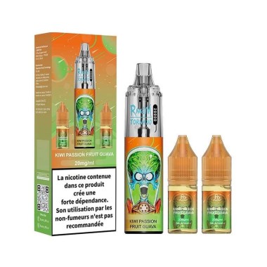 Puff Tornado RandM 20K Kiwi Passionsfrucht Guave 850mAh - Fumot