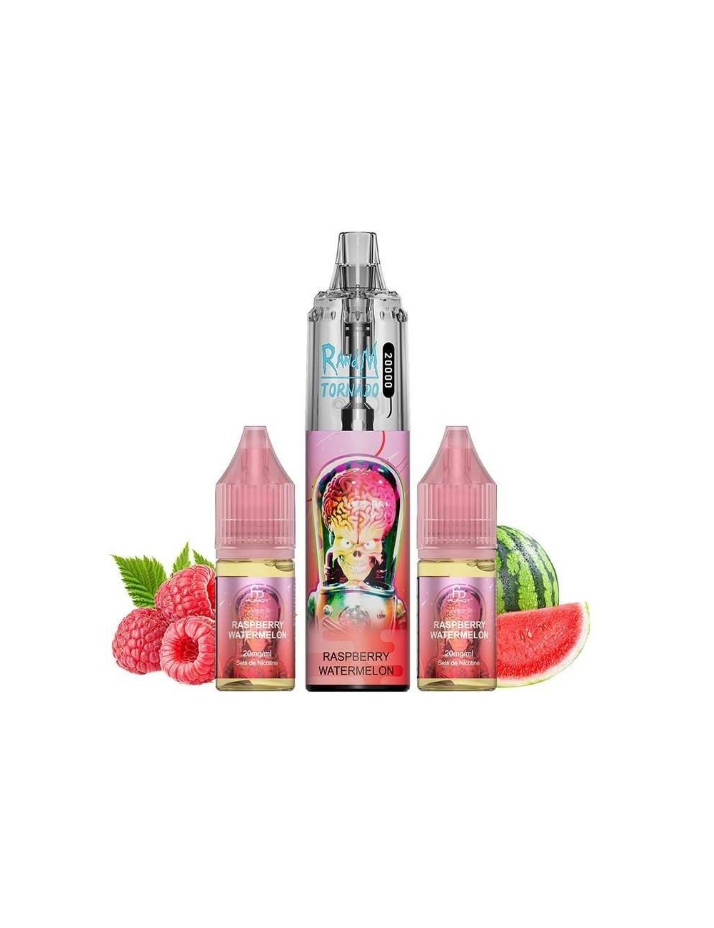 Puff Tornado RandM 20K Himbeere Wassermelone 850mAh - Fumot
