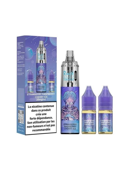 Puff Tornado RandM 20K Erdbeere Himbeere Kirsche Eis 850mAh - Fumot