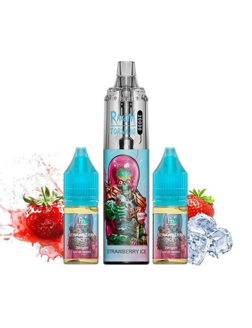 Puff Tornado RandM 20K Erdbeereis 850mAh - Fumot