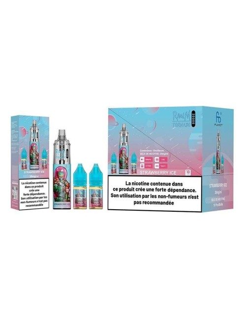 Puff Tornado RandM 20K Erdbeereis 850mAh - Fumot